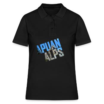 Alpes Apuanes - Polo Femme - noir - Devant - Ailine (174cm)