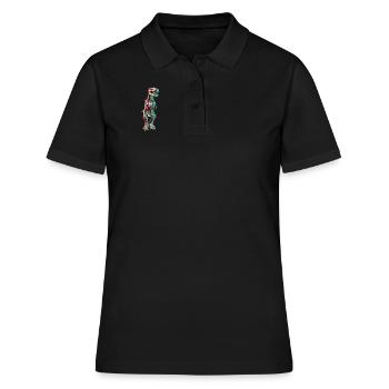 T-Rex - Polo Femme - noir - Devant - Ailine (174cm)