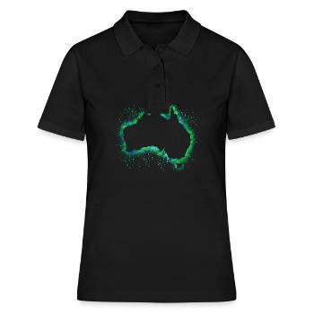 Australie - Polo Femme - noir - Devant - Ailine (174cm)