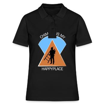 Chimney Sweep Chimney Sweep - Women's Polo Shirt - black - Front - Ailine (174cm)