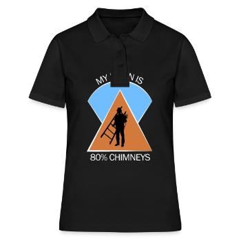 Chimney Sweep Chimney Sweep - Women's Polo Shirt - black - Front - Ailine (174cm)