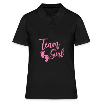 Cadeau fille bébé fille - Polo Femme - noir - Devant - Ailine (174cm)