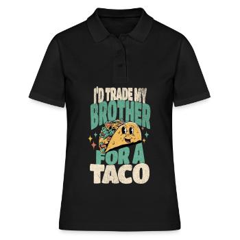 Taco - Polo Femme - noir - Devant - Ailine (174cm)
