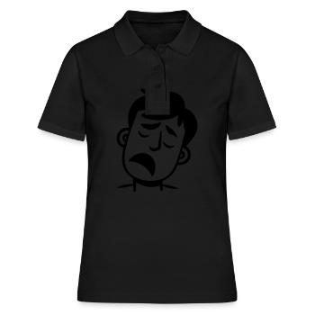 fatigue - Polo Femme - noir - Devant - Ailine (174cm)