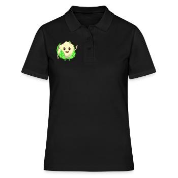 BD Chou-fleur - Polo Femme - noir - Devant - Ailine (174cm)