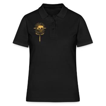 Legio X Equestris - Légion romaine - Polo Femme - noir - Devant - Ailine (174cm)