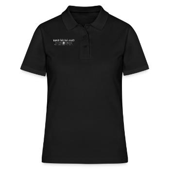 Das Schicksal ist unausweichlich - Germanisches - Frauen Polo Shirt - Schwarz - Vorne - Ailine (174cm)