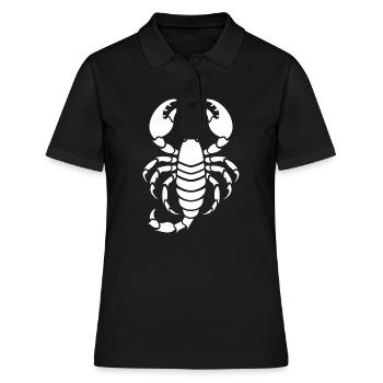 scorpion - Women's Polo Shirt - black - Front - Ailine (174cm)