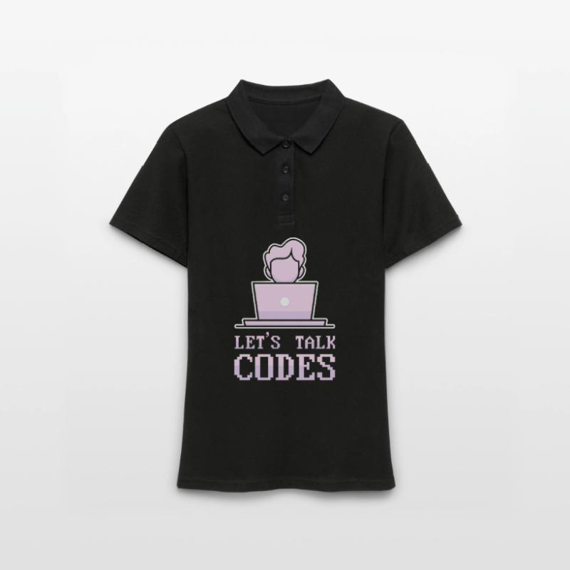 Programmierer Coder Software Entwickler Frauen Polo Shirt