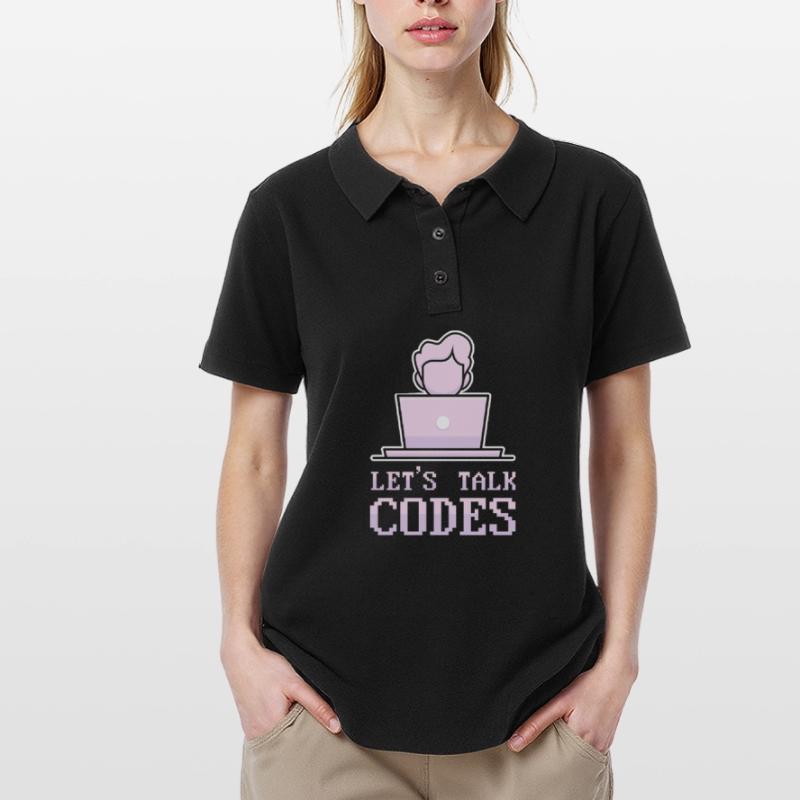 Programmierer Coder Software Entwickler Frauen Polo Shirt