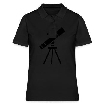 télescope - Polo Femme - noir - Devant - Ailine (174cm)