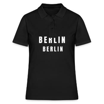Berlin Berlin - Polo Femme - noir - Devant - Ailine (174cm)