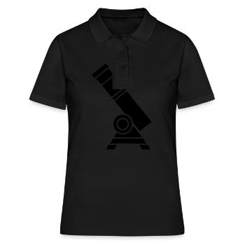télescope - Polo Femme - noir - Devant - Ailine (174cm)