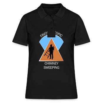 Chimney Sweep Chimney Sweep - Women's Polo Shirt - black - Front - Ailine (174cm)
