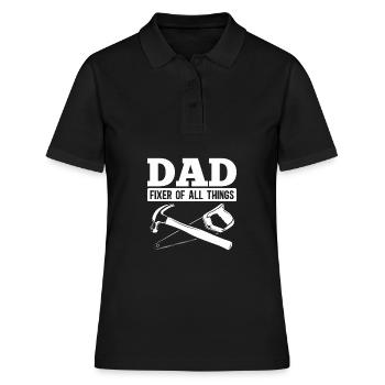 Craftsman Father Craftsman Father - Women's Polo Shirt - black - Front - Ailine (174cm)