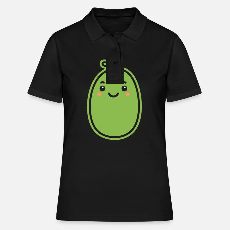 Cornichon - Polo Femme - noir