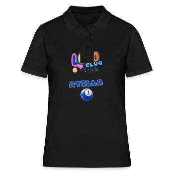LOTO - BINGO - 1 - ATILLA - Polo Femme - noir - Devant - Ailine (174cm)