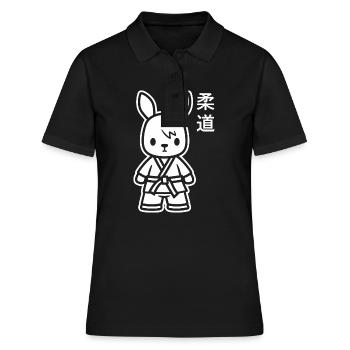 judo - Polo Femme - noir - Devant - Ailine (174cm)
