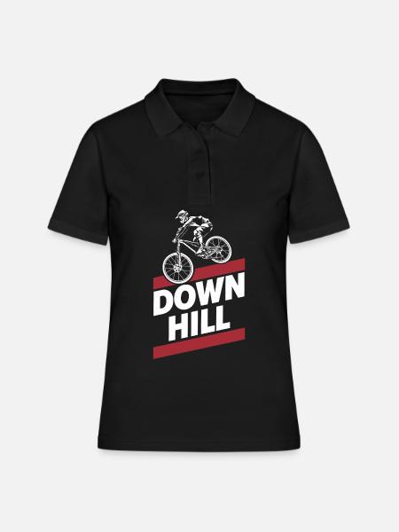 Downhill - Women's Polo Shirt - black
