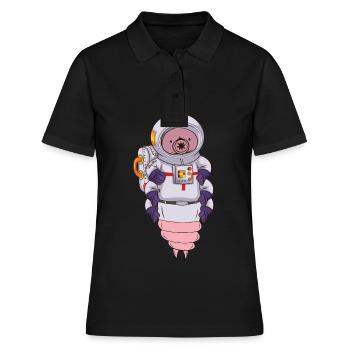 Petit ours en combinaison - Polo Femme - noir - Devant - Ailine (174cm)