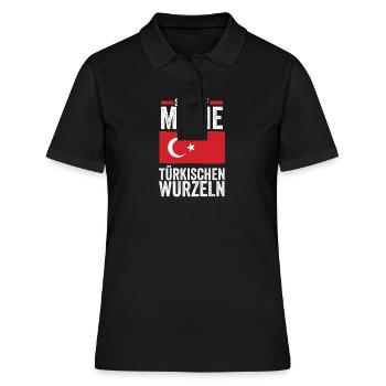 Turcs Turquie Turquie - Polo Femme - noir - Devant - Ailine (174cm)