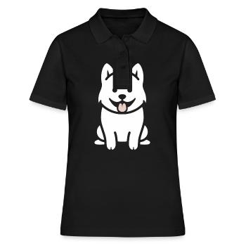 Shikoku - Women's Polo Shirt - black - Front - Ailine (174cm)