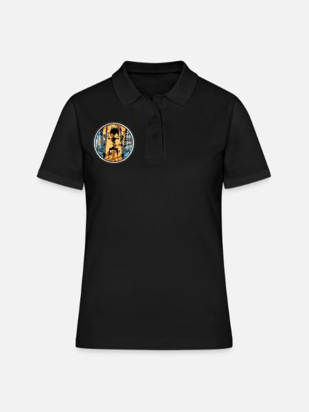 Graffiti Australie - Polo Femme - noir