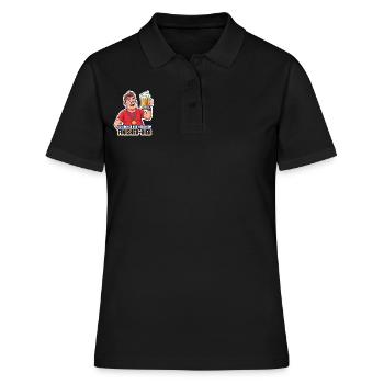 Finisher Beer - Women's Polo Shirt - black - Front - Ailine (174cm)