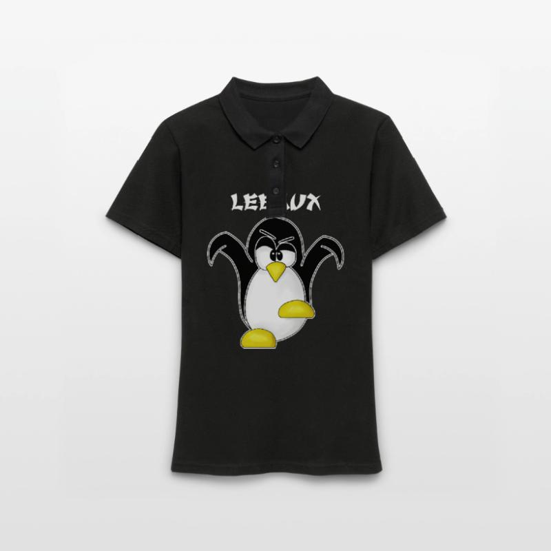 Linux Computer Nerd Geek Computer Science Admin Gift Women's Polo Shirt