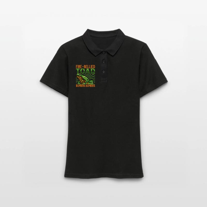 Fire-bellied toad Women's Polo Shirt