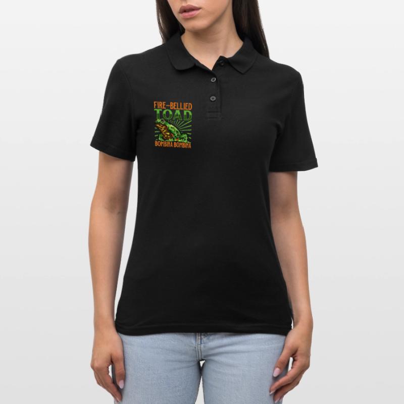 Fire-bellied toad Women's Polo Shirt