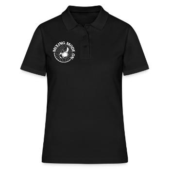 Mixing Mode On - Sound Engineer - Women's Polo Shirt - black - Front - Ailine (174cm)