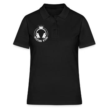 Mixing King - Sound Engineer - Women's Polo Shirt - black - Front - Ailine (174cm)