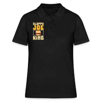 Sloppy Joe King - Frauen Polo Shirt - Schwarz - Vorne - Ailine (174cm)