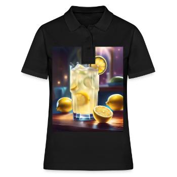 Jus de citron aigre - Polo Femme - noir - Devant - Ailine (174cm)
