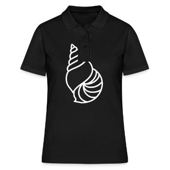 shell - Women's Polo Shirt - black - Front - Ailine (174cm)
