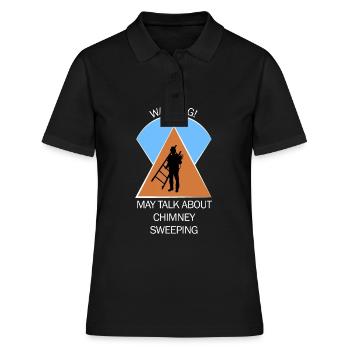 Chimney Sweep Chimney Sweep - Women's Polo Shirt - black - Front - Ailine (174cm)