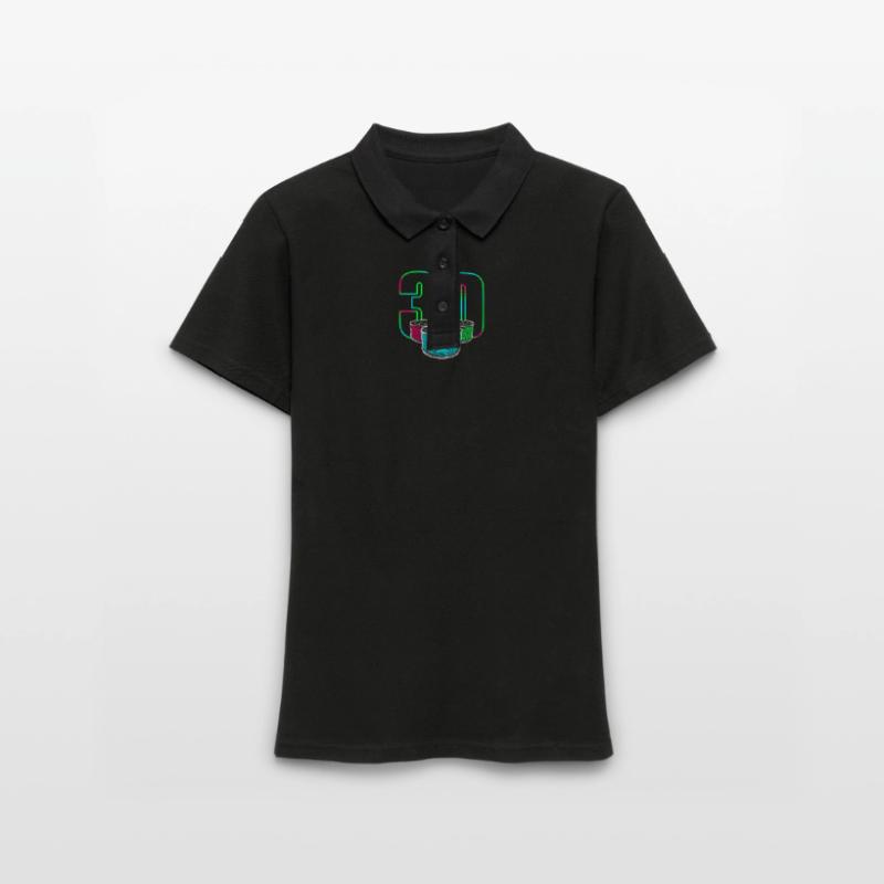 3D Impression 3D Impression 3D Impression 3D Polo Femme