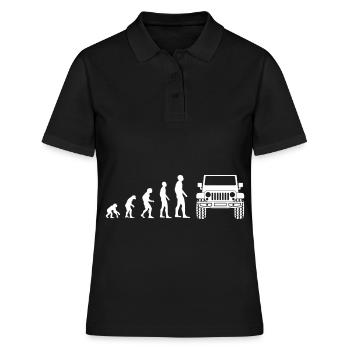 Véhicule tout-terrain Offroad 4wd 4x4 AWD 4wheeler cadeau - Polo Femme - noir - Devant - Ailine (174cm)