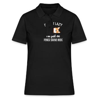 Corgi - Women's Polo Shirt - black - Front - Ailine (174cm)