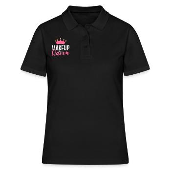 Spécialiste beauté Makeup Queen - Polo Femme - noir - Devant - Ailine (174cm)