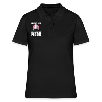 Roller Derby -Ausrüstung Derby Skater - Frauen Polo Shirt - Schwarz - Vorne - Ailine (174cm)