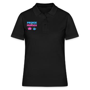 Prince Or Princess Eventplaner - Frauen Polo Shirt - Schwarz - Vorne - Ailine (174cm)