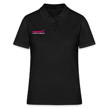 Dubstep-Liebhaber Dubstep-Künstler - Frauen Polo Shirt - Schwarz - Vorne - Ailine (174cm)
