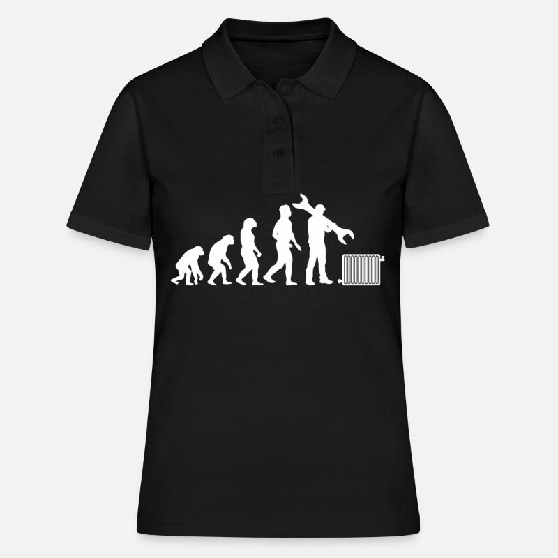 Heating installer Heating installation Heating installer - Women's Polo Shirt - black