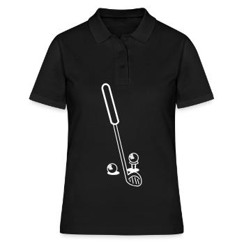 Golf golf club golf - Polo Femme - noir - Devant - Ailine (174cm)