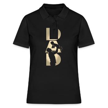 father & son 2 - Polo Femme - noir - Devant - Ailine (174cm)