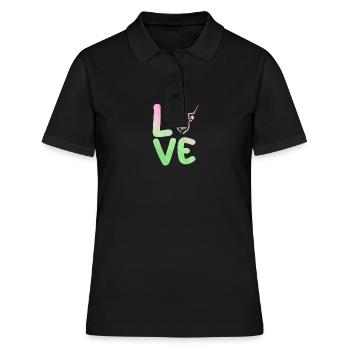Bovins vaches Bovins Highland - Polo Femme - noir - Devant - Ailine (174cm)