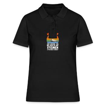 Master Bricklayer Journeyman Bricklayer - Women's Polo Shirt - black - Front - Ailine (174cm)