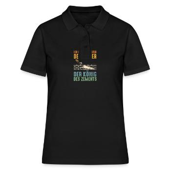 Master Bricklayer Journeyman Bricklayer - Women's Polo Shirt - black - Front - Ailine (174cm)
